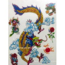 adesivos de tatuagem temporária de dragão